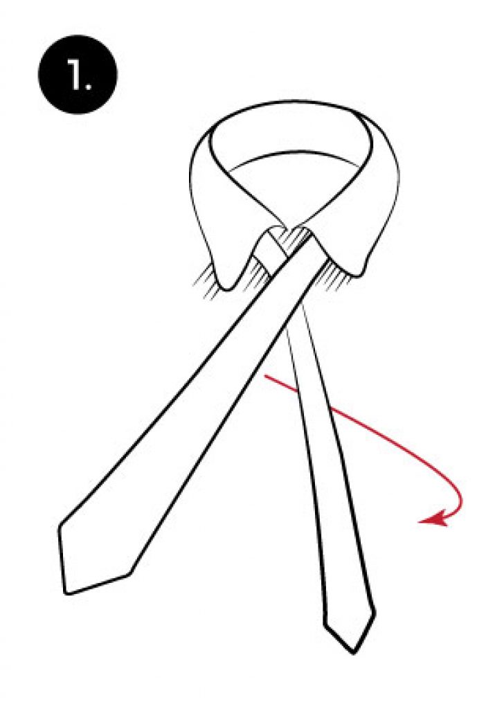 Cách thắt cà vạt đơn giản