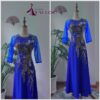 Đầm dạ hội xanh coban -DH141