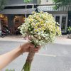 Bó hoa cưới cúc tana mix bibi trắng V1 - Giá: 500.000 VNĐ