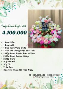 Báo giá tráp dạm ngõ 4.100.000 vnđ