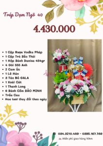 Báo giá tráp dạm ngõ 4.430.000 vnđ