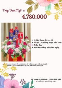 Báo giá tráp dạm ngõ 4.780.000 vnđ