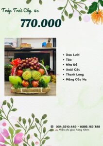 Báo giá tráp dạm ngõ 770 vnđ