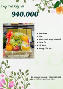 Báo giá tráp dạm ngõ 940 vnđ