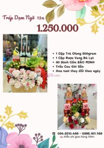 Báo giá tráp dạm ngõ 1.250.000 vnđ