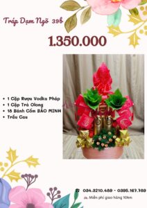 Báo giá tráp dạm ngõ 1.350.000 vnđ