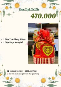 Báo giá tráp dạm ngõ 470 vnđ