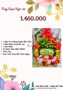Báo giá tráp dạm ngõ 1.460.000 vnđ