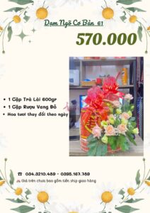 Báo giá tráp dạm ngõ 570 vnđ
