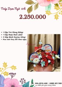 báo giá tráp dạm ngõ 2.250.000 vnđ