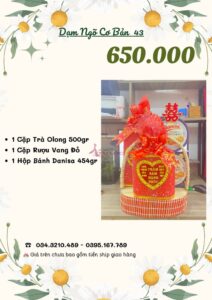 Báo giá tráp dạm ngõ 650 vnđ