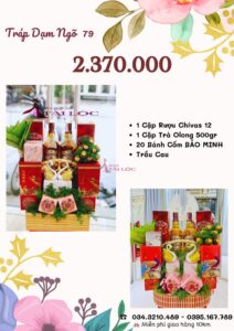 Báo giá tráp dạm ngõ 2.370.000 vnđ