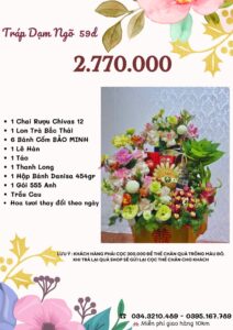 Bảng giá tráp dạm ngõ 2.770.000 vnđ