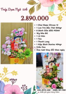 Báo giá tráp dạm ngõ 2.890.000 vnđ