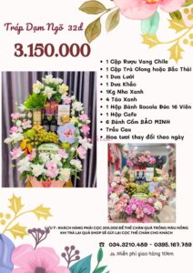 Giá tráp dạm ngõ 3.150.00 vnđ