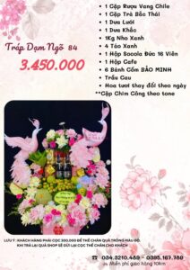 Báo giá tráp dạm ngõ đẹp 3.450.00 vnđ