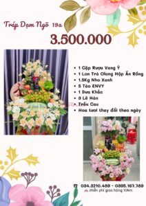 Giá tráp dạm ngõ cao cấp 3.500.00 vnđ