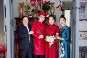 hoa cưới cúc baby