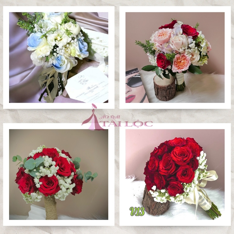 Lưu ý khi chọn đặt bó hoa hồng cầm tay cô dâu